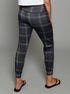 The Jogger - Grey Floral / Grey Plaid